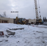 Ход строительства дома 1 в ЖК По пр. Чулман -